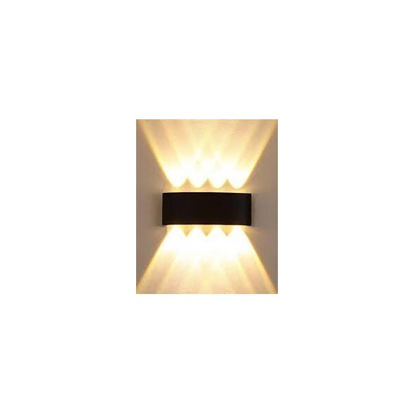 مصباح جداري LED خارجي مقاوم للماء إضاءة لأعلى ولأسفل (4 واط، 8 واط، 10 واط)